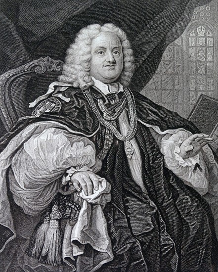 Engraving by William Hogarth