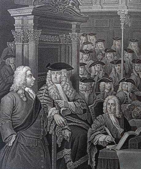 Engraving by William Hogarth