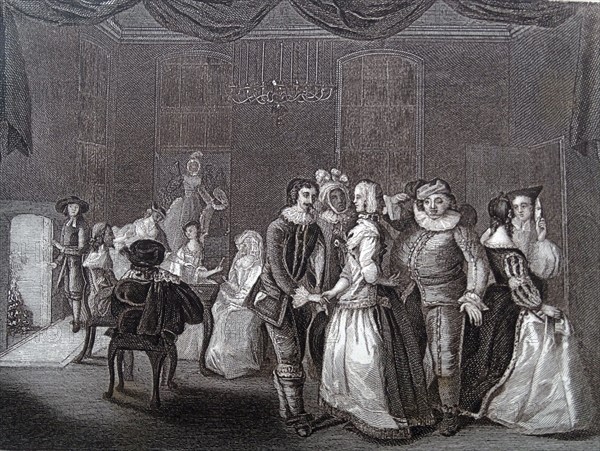 Engraving by William Hogarth