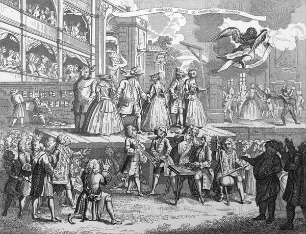 Engraving by William Hogarth