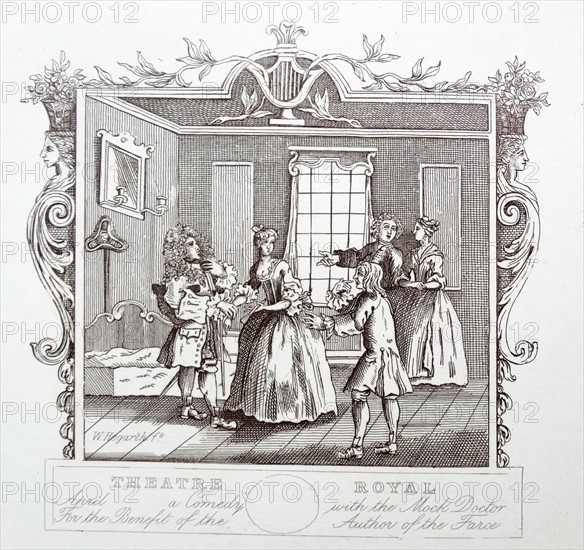 Engraving by William Hogarth