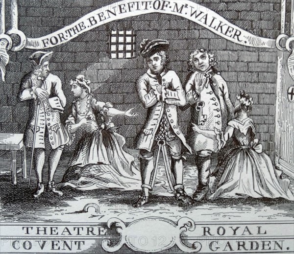 Engraving by William Hogarth