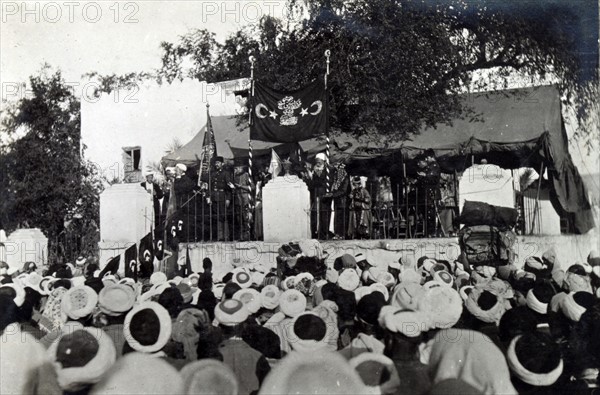 Sherif of Medina Preaching the Holy War