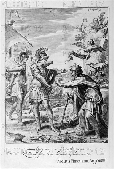 Engraving depicting Jason and the Argonauts