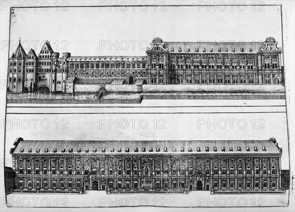 Illustration from  'Architectura Curiosa Nova'