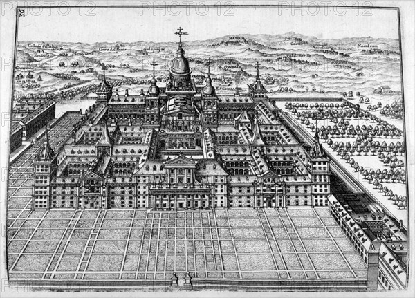 Illustration from  'Architectura Curiosa Nova'