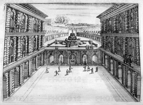 Illustration from  'Architectura Curiosa Nova'