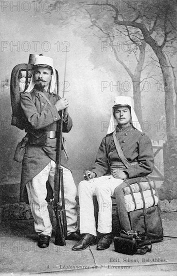 French Foreign legion soldiers in Algeria 1915