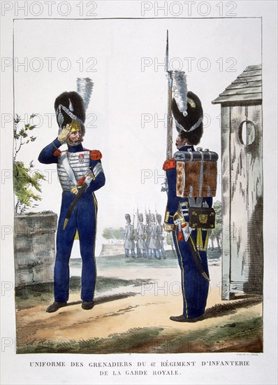 19th century French soldiers