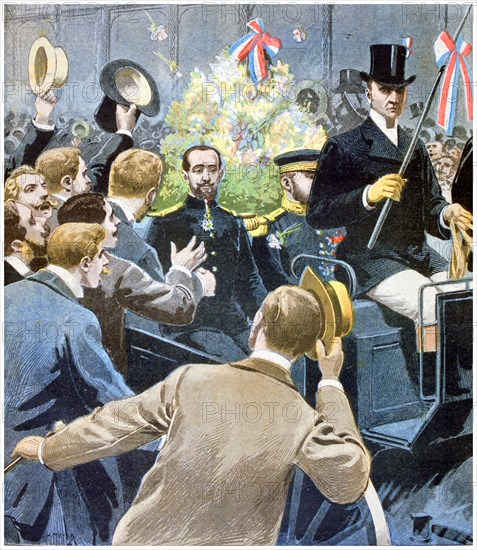Arrival of Colonel Marchand in Paris 1899