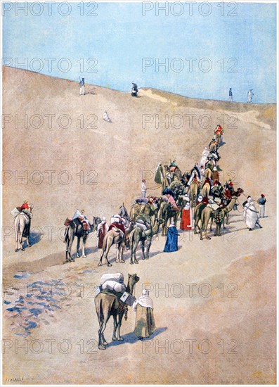 Return of Colonel Marchand with French expeditionary forces to Fashoda