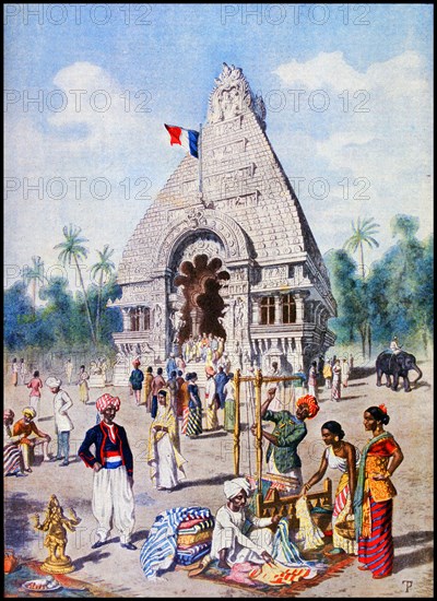 Indian Pavilion at the Exposition Universelle of 1900