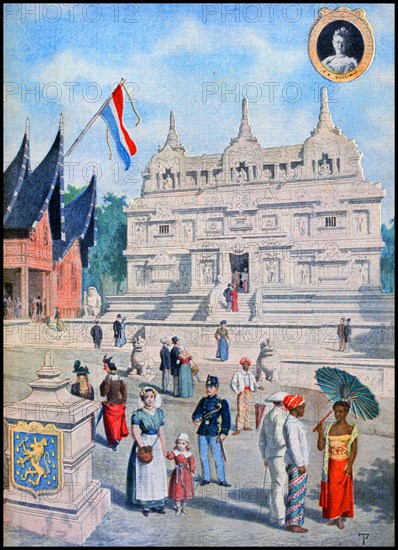 The Dutch East Indies pavilion at the Exposition Universelle of 1900