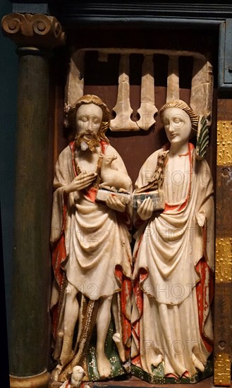 English alabaster altarpiece