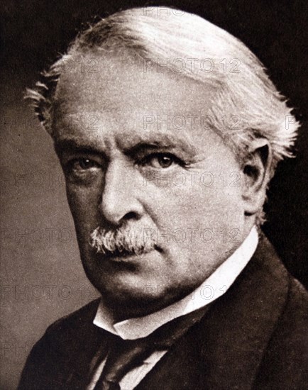 Photographic portrait of David Lloyd George