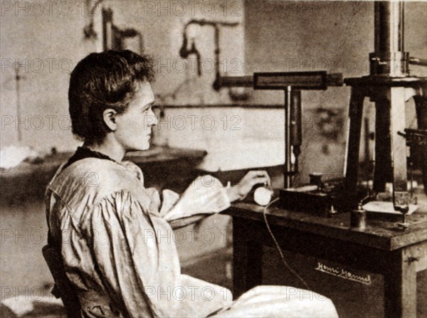 Photograph of Marie Curie