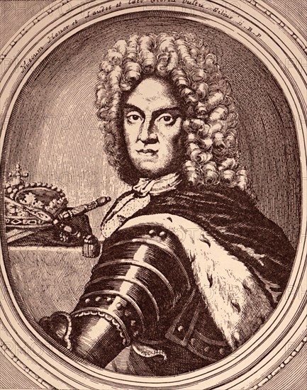 Portrait of Augustus II the Strong