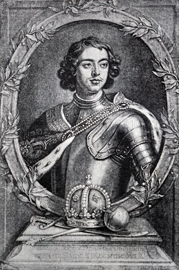 Portrait of Peter the Great