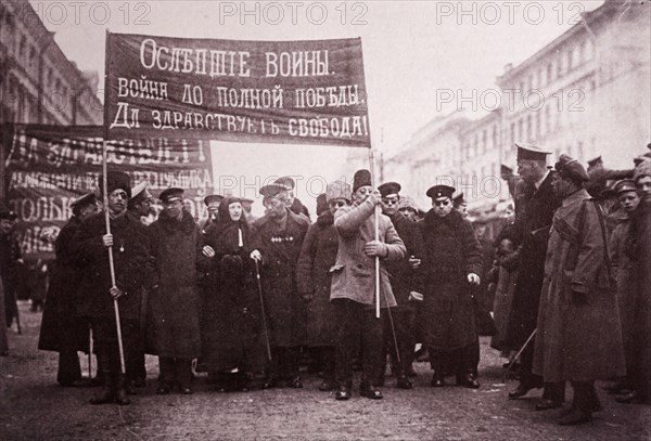 Photograph taken during Moscow's May Day Parade showing heavy tanks, representing their armed might