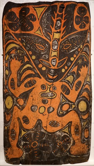 Men's house painting from Papua New Guinea