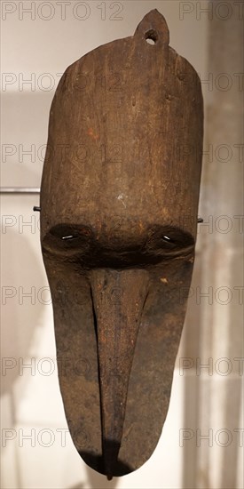 Wooden mask from Papua New Guinea