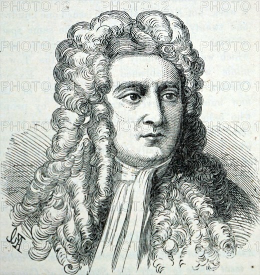 Portrait of Sir Isaac Newton