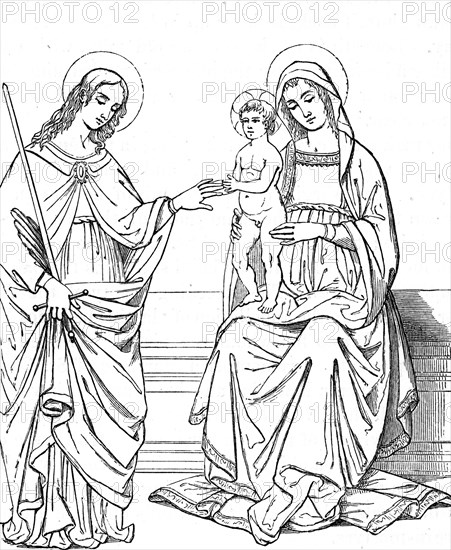 The Mystical Marriage of Saint Catherine