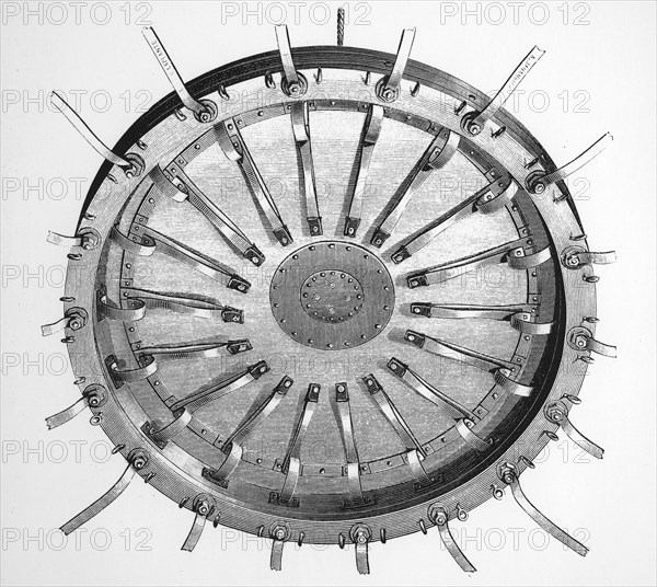 A valve mechanism of a hydrogen balloon