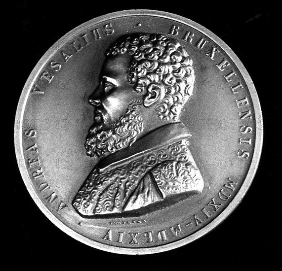 Medal depicting Andreas Vesalius