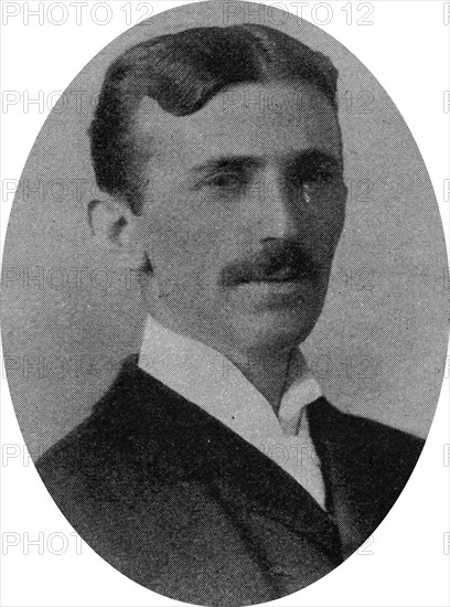 Photograph of Nikola Tesla