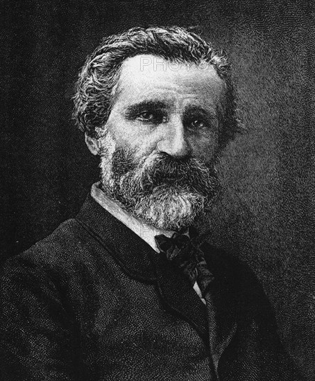 Portrait of Giuseppe Verdi