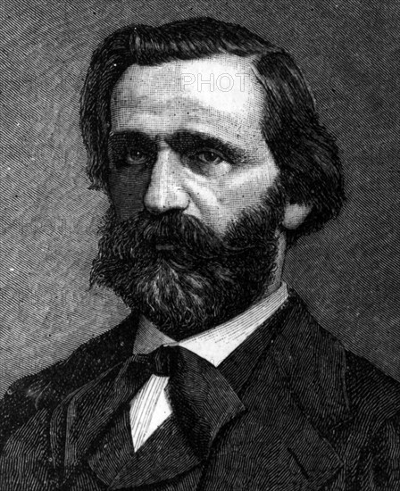 Portrait of Giuseppe Verdi