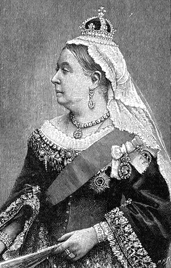 Portrait of Queen Victoria