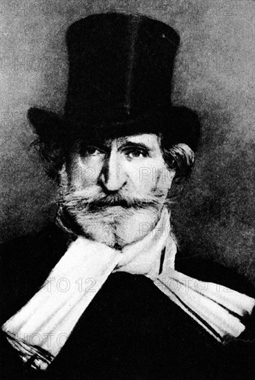 Portrait of Giuseppe Verdi