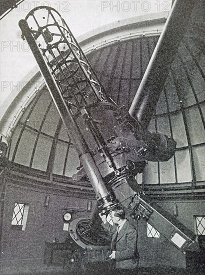 Photograph of The Yapp Dome and Telescope, presented by William Johnstone Yapp
