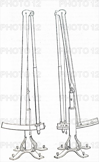 A Zenith telescope, a type of telescope designed to point straight up at or near the Zenith