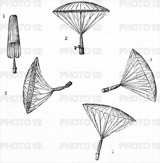 André-Jacques Garnerin's parachute design