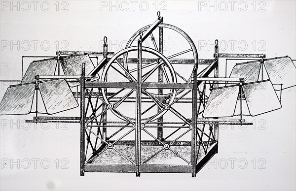 Van Hecke's propeller to allow balloons to rise and descend at will