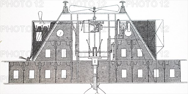 A design for a German flying machine