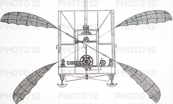 A design for a German flying machine