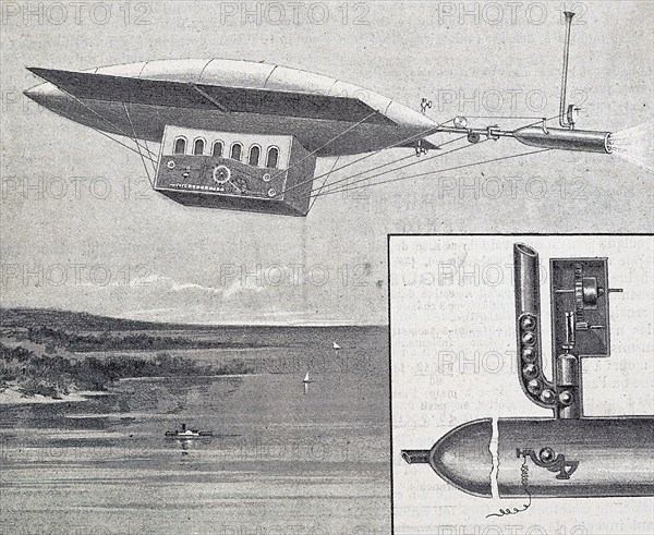 A French air-ship