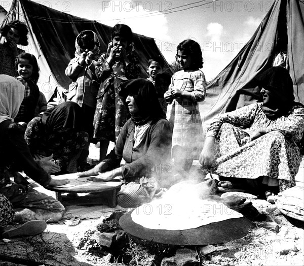 Photograph taken of the Mia-Mia Camp near Sidon, Lebanon