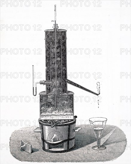 A calibration of a mercury thermometer at boiling point of water at normal atmospheric pressure