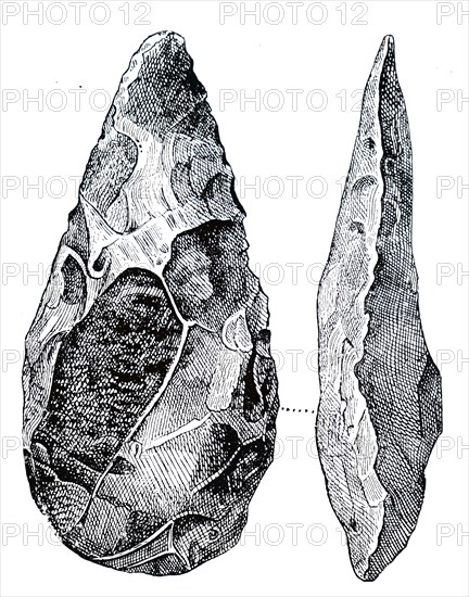 Various flint implements