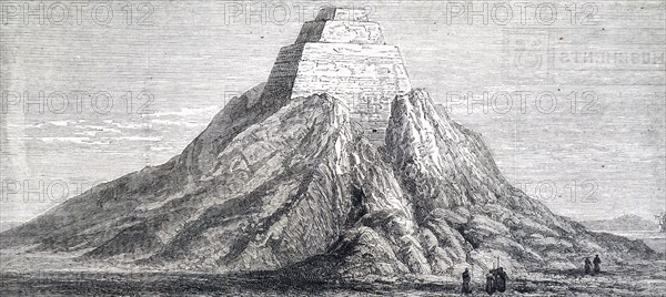 The Pyramid of Meydoon opened by Sir Gaston Camille Charles Maspero