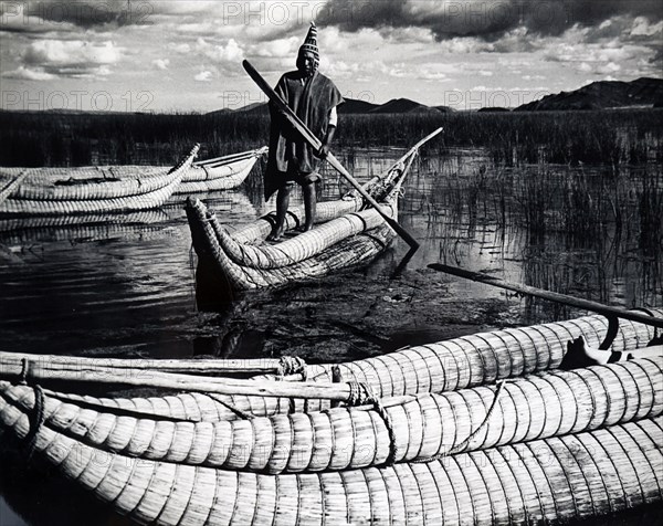 Photograph of an Andean Indian