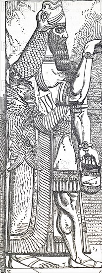 The Assyrian fish-tailed god Oannes