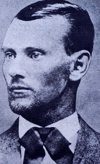 Photographic portrait of Jesse James