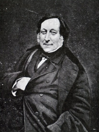 Photograph of Gioachino Rossini