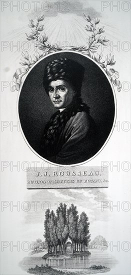 Portrait of Jean-Jacques Rousseau